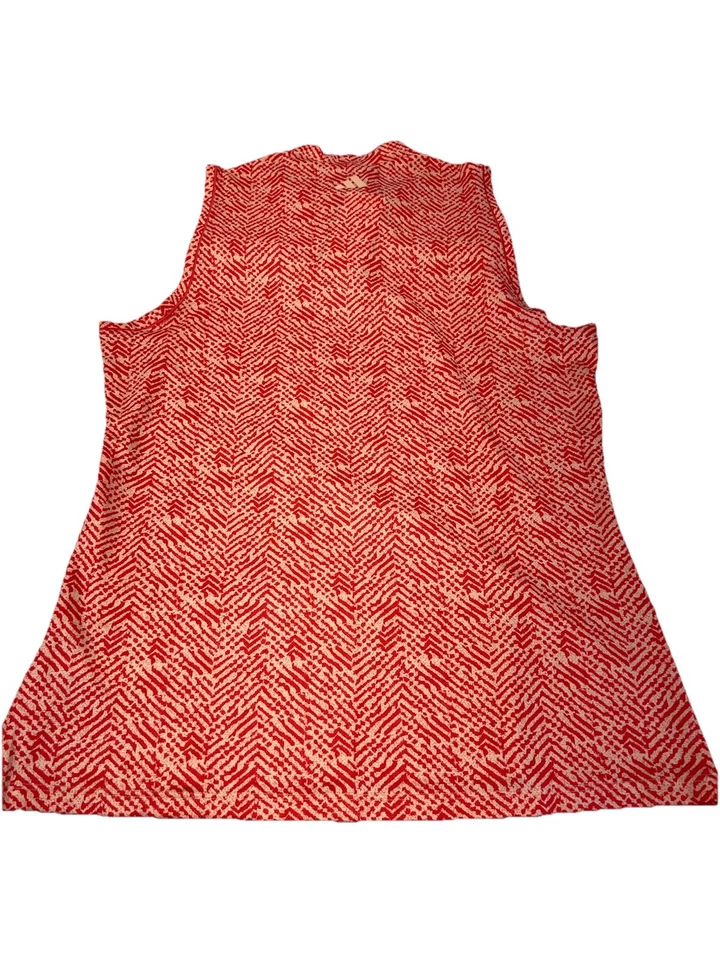 Adidas Golf Ultimate 365 Sleeveless Mock Neck Women’s Size Small Red Tank JE9914