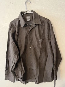 LACOSTE | HERREN HEMD | KNOPFLEISTE | BRAUN GEPUNKTET | GR: 44 | TOP ZUSTAND - Bild 1 von 6