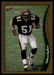 1998 Topps Chrome #89 Takeo Spikes RC Cincinnati Bengals NM+ - Picture 1 of 2
