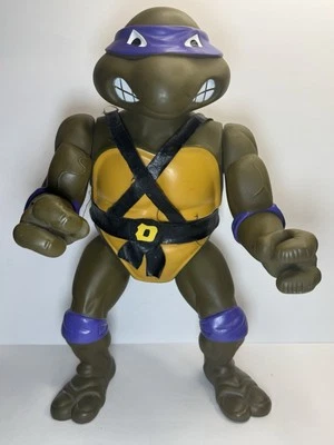 Teenage Mutant Ninja Turtles Giant Donatello 1989 100 % completo con arma TMNT Foto 1 de 4