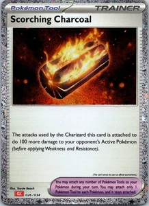 Holo Foil Scorching Charcoal 026/034 Classic Collection Trading Card Game Classi - Bild 1 von 2