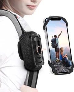 Outdoor Handy-Halter Mit Abnehmbare Halterung Handytasche Rucksack,Rucksack Hand - Bild 1 von 12