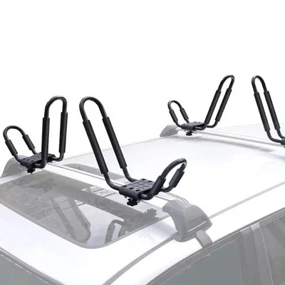 2set Kayak Rack Roof Top Cross Bar Mount Canoe Paddle Board Carrier For Lincoln Foto 1 de 4