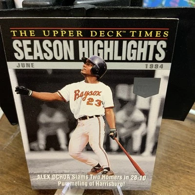 1995 Upper Deck Minor League Top Prospect Future Stock Alex Ochoa #102 - Image 1 of 2