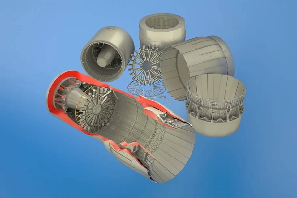 MiG-29A Fulcrum ex nozzles - Trumpeter - / 1:32 - Aires 2180 - Bild 1 von 1