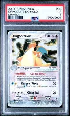 PSA 1 Pokemon Dragonite ex 90/97 EX Dragon Ultra Rare Holo - Image 1 of 2