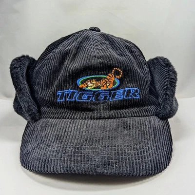 Catálogo Disney Tienda Tigger Pana Solapa Invierno Piel Pooh De Colección Años 90 Sombrero Gorra Foto 1 de 4
