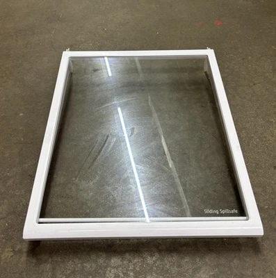 OEM Genuine Frigidaire Refrigerator Sliding Glass Shelf Assembly, 242068701 - Image 1 of 3