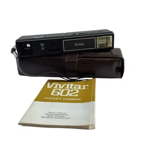 VTG Vivitar 602 Lens 23mm 1:4 Camera Case Manual & Receipt Not Tested - Picture 1 of 22