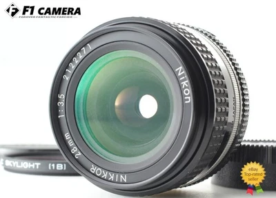 [Exc + 5] Lente gran angular Nikon Ai-s Nikkor 28 mm f3,5 para F Mt. SLR F3... - Imagen 1 de 4