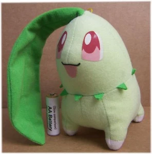 PLUSH DOLL POKEMON Chikorita 2000 JAPAN ANIME UFO PRIZE - Picture 1 of 1