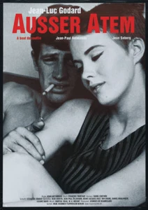 Impresión de póster #12 Jean-Luc Godard's Breathless Belmondo Seberg - Imagen 1 de 1
