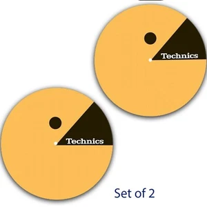 Set di 2 tappetini slipmat portatilismo TecMan DJ 7" pollici x2 - Foto 1 di 1