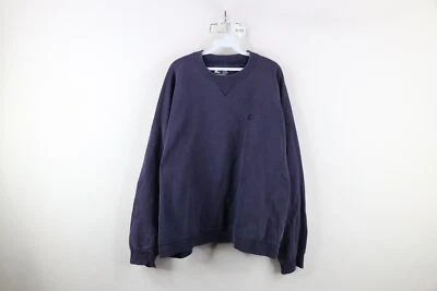 Sudadera De Colección Años 90 Starter Para Hombres 2XL XXL Golpeada Peso Pesado Cuello Redondo Azul Foto 1 de 4