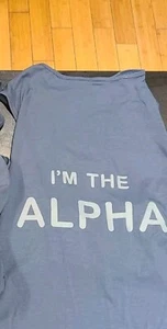 XL "Im The Alpha" Dog Apparel From Boots and Barkley - Picture 1 of 3