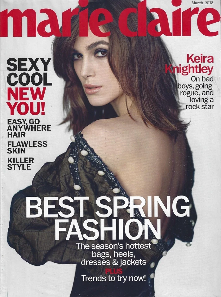 Keira Knightley Marie Claire Magazine March 2013 💲 - Image 1 of 1