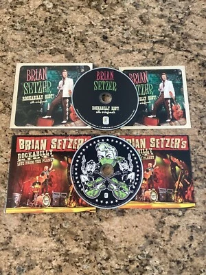 Brian Setzer Rockabilly Riot! Live From the Planet + All Original (2 CD) DIGIPAK - Image 1 of 2
