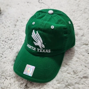 North Texas Mean Green Baseball Hat Cap Collegiate Headwear Relaxed Strapback - Picture 1 of 6
