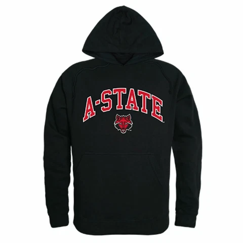 Arkansas State University Red Wolves Campus Hoodie Sweatshirt Cover