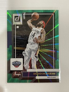 2022-23 Donruss Brandon Ingram Green Holo Laser #162 New Orleans Pelicans