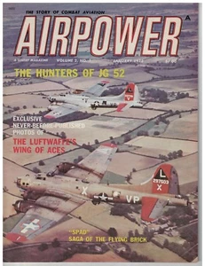 Jan 1972 issue of Airpower Magazine Hunters of the JG 52 - Picture 1 of 1