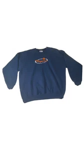Vintage Clemson Tigers Hanes Ultimate Cotton PrintPro Sweatshirt XL Made In USA - Picture 1 of 13