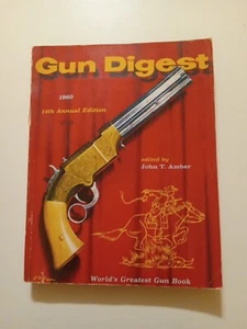 Vintage 1960 Gun Digest Book 14th Edition - Picture 1 of 9