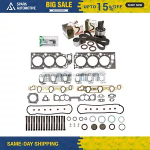 Head Gasket Set Timing Belt Kit Fit 93-95 Toyota T100 4Runner Pickup 3VZE - Picture 1 of 12