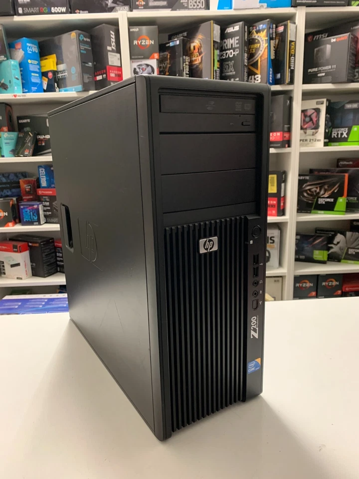 HP Z200 Workstation / Intel CPU / 8gb RAM / Windows 7 / 320GB HDD / DVD - Bild 1 von 4