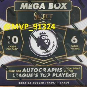 2024-25 Panini Select Premier League Soccer HOBBY MEGA Box - Factory Sealed - Bild 1 von 1