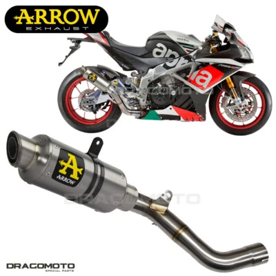 Scarico APRILIA RSV4 / FACTORY 2009 2010 ARROW Full Titanio RC GP2 Foto 1 de 4