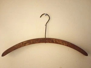 Vintage Wooden Advertising Hanger from Meyer & Co Artistic Tailors Chicago - Picture 1 of 8