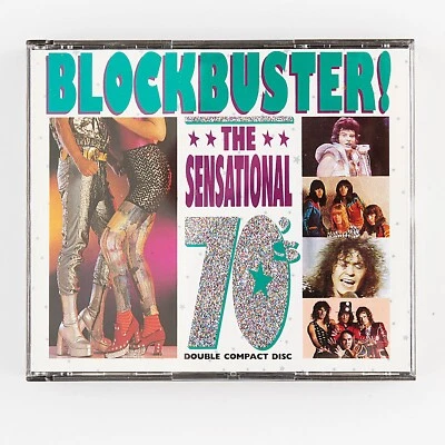VARIOUS ARTISTS: BLOCKBUSTER: THE SENSATIONAL 70's - 36 TRACKS - GOOD USED #CD31 Foto 1 de 3