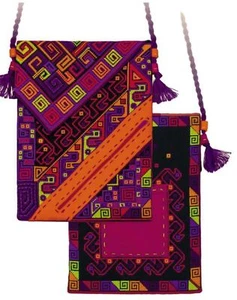 RIOLIS 1429AC Sac Fourre-tout Aztèque Broderie Point de Croix compté - Imagen 1 de 1