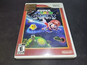Super Mario 1 Galaxy Nintendo Selects Nintendo Wii EX+nm estado COMPLETO! - Imagen 1 de 3