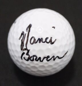 Nanci Bowen Signed Golf Ball Autographed Signature Titleist HVC Tour