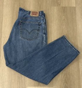 Levi’s 560 blau Comfort Fit gerades Bein Herrenjeans Größe 42 x 32 - Bild 1 von 5