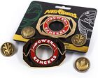 Power Rangers Legacy Morpher 3 Piece Pin Set Green And White Edition