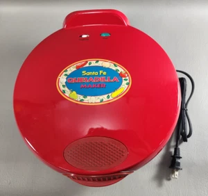 Salton Santa Fe Quesadilla Maker QM2SFR Indoor Antihaft Elektrogrill mit Mängeln - Bild 1 von 13
