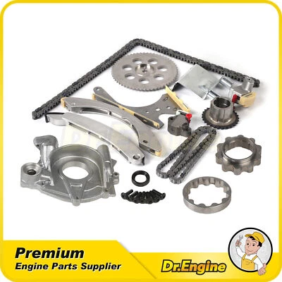 Timing Chain Kit Oil Pump For 2002-2007 Chevrolet Colorado Envoy Canyon GMC   - Image 1 of 4