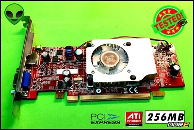 ATI RADEON HD 3470 256MB DDR2 SCHEDA VIDEO PCI EXPRESS    VGA  DISPLAYPORT - Immagine 1 di 2