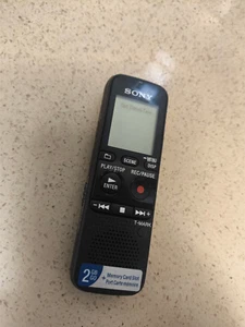 SONY ICD-PX333 Digital Voice Recorder - Black 2 GB - Picture 1 of 12