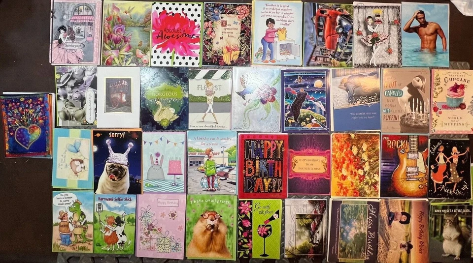 Birthday Cards By Leanin Tree & Sunrise Choose From List - Image 1 of 1