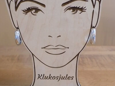 Pendientes de aro ovalados de satén de oro blanco de 14K Milor Italia Foto 1 de 4