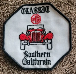 Classic MG Southern California Club 4" Patch New - Picture 1 of 5