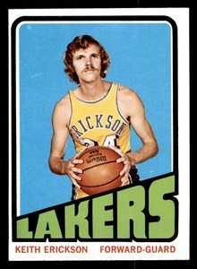 1972 Topps Basketball #140 Keith Erickson EX/MT+