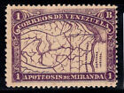 Venezuela 1896 Mi. 52 Neuf ** 60% 1 B, carte