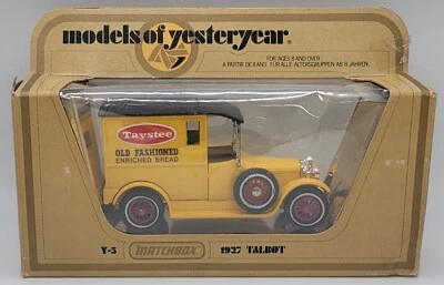 Modelos Matchbox de antaño, 1978 Y-05, 1927 Talbot, Taystee Old Fashioned... Foto 1 de 4