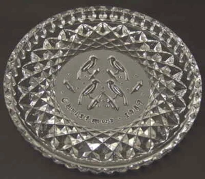 Waterford Crystal Twelve Days of Christmas 4 Calling Birds - No Box 81608 - Picture 1 of 1
