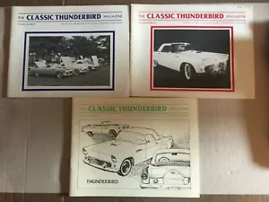 (3) 1979 CLASSIC THUNDERBIRD MAGAZINES VOLUME 4 # 2,3 &5 - Picture 1 of 1